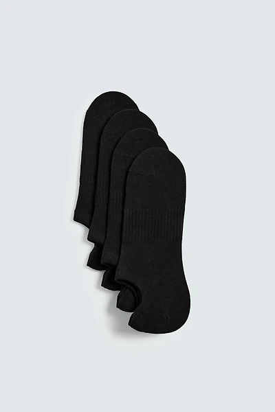 4 PACK OF NO-SHOW SOCKS