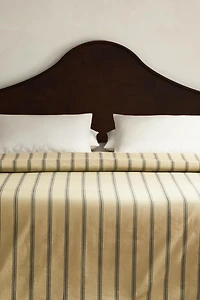 STRIPED PERCALE DUVET COVER (300 THREAD COUNT)