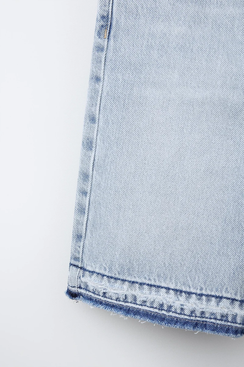 BERMUDA EN DENIM RELAXED BAGGY