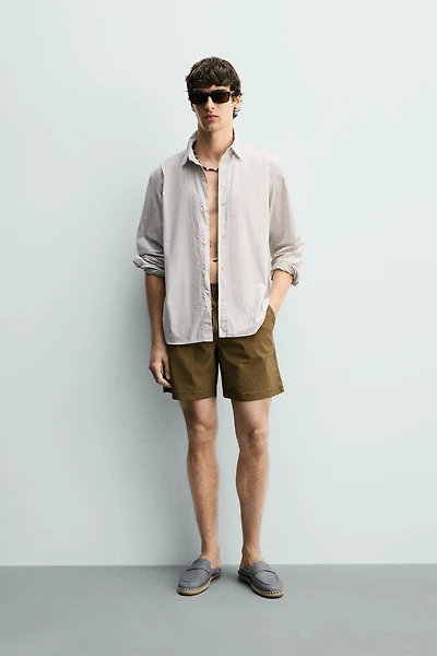 REGULAR FIT STRIPED SHIRT
