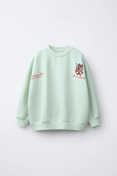 CAPYBARA CAPYFUN © PRINTED SWEATSHIRT