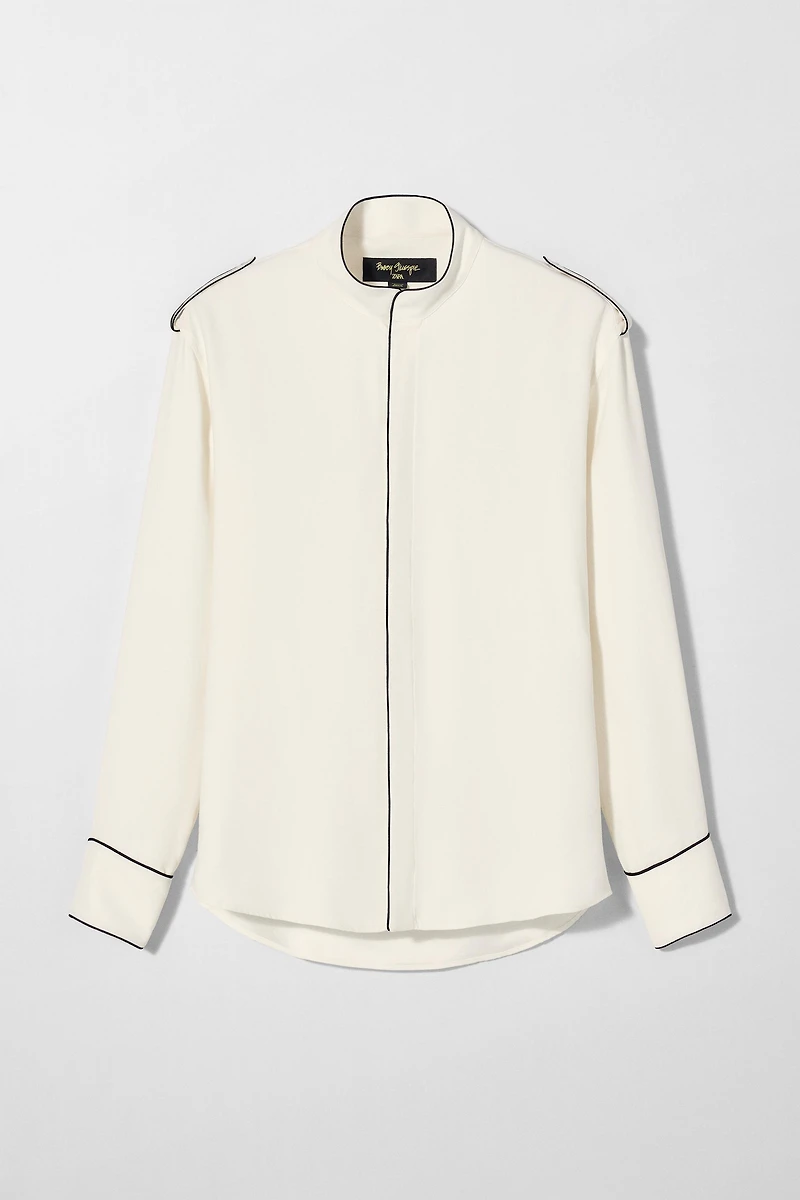 CONTRAST SHIRT BOBBY GILLESPIE X ZARA