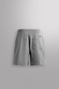 EMBROIDERED SIDE STRIPE 9" SHORTS