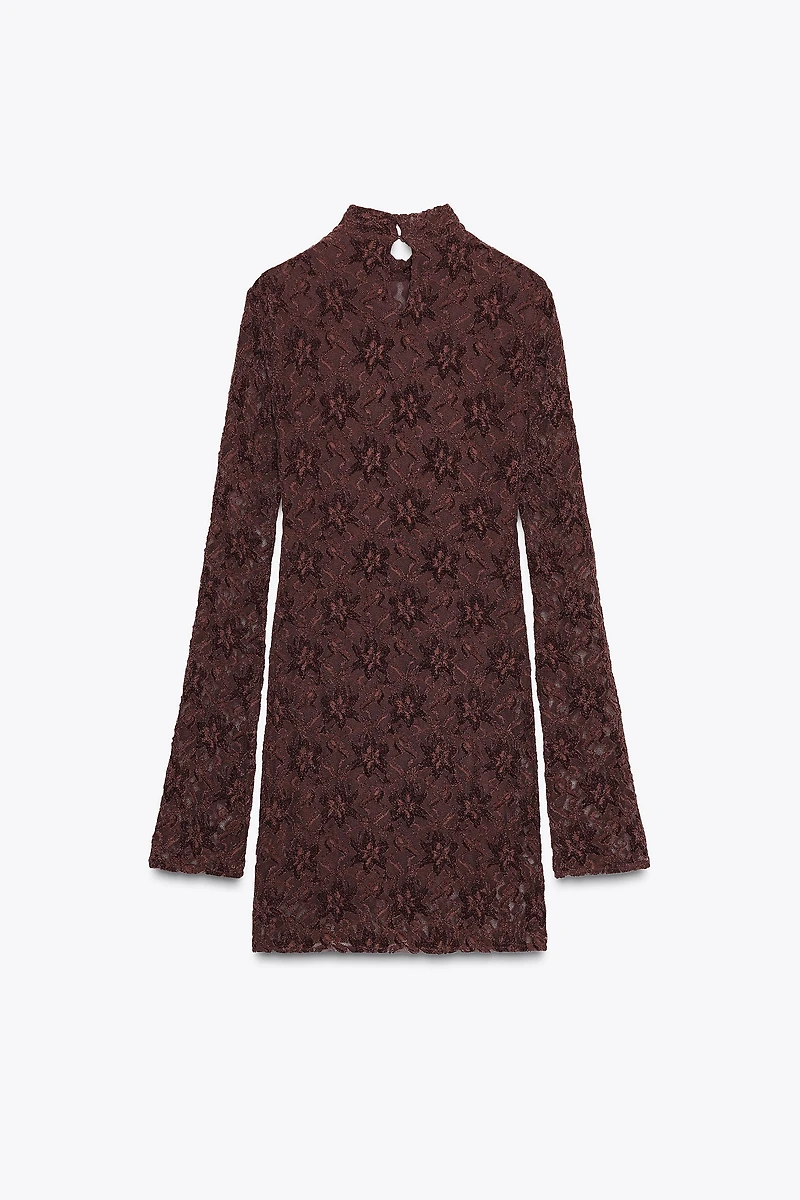SOFT TOUCH LACE SHORT DRESS