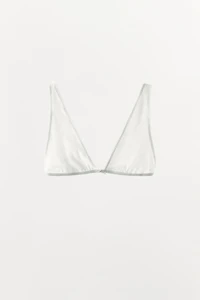 POINTELLE TRIANGLE BRA