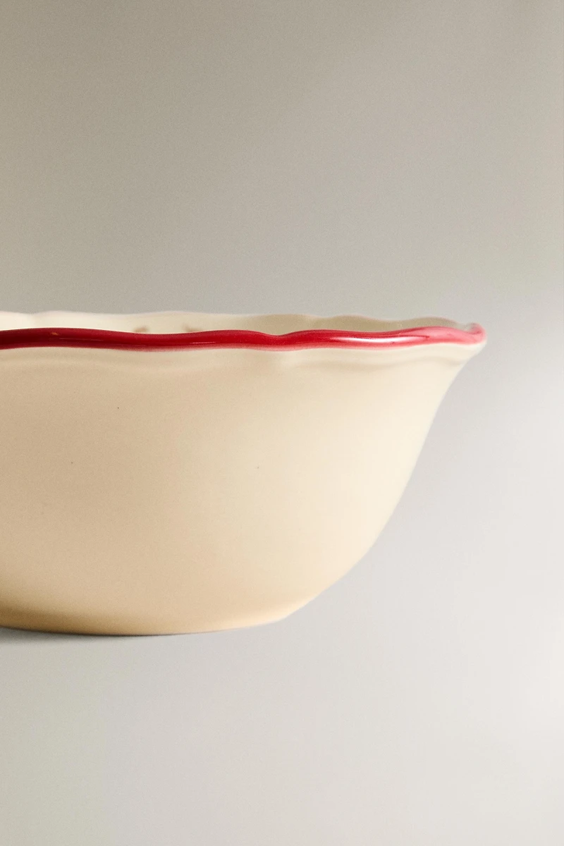 CHILDREN'S CHRISTMAS STONEWARE BOWL THE ARISTOCATS ©DISNEY