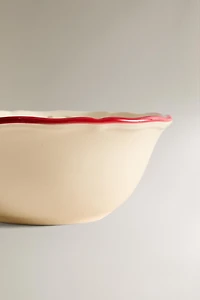 CHILDREN'S CHRISTMAS STONEWARE BOWL THE ARISTOCATS ©DISNEY