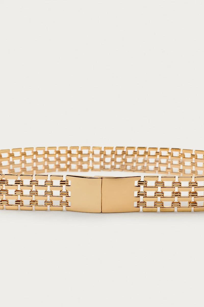 MARISA BERENSON X ZARA METAL CHAIN BELT