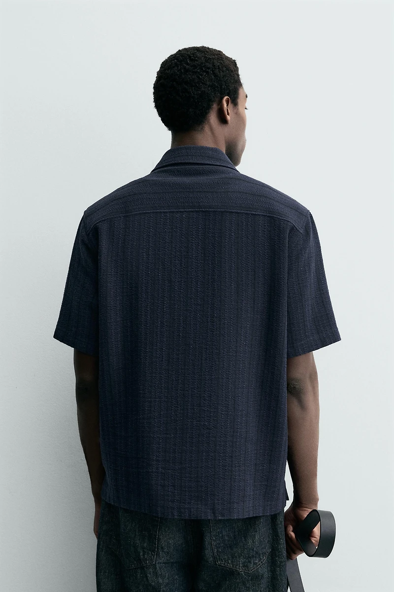GEOMETRIC JACQUARD SHIRT