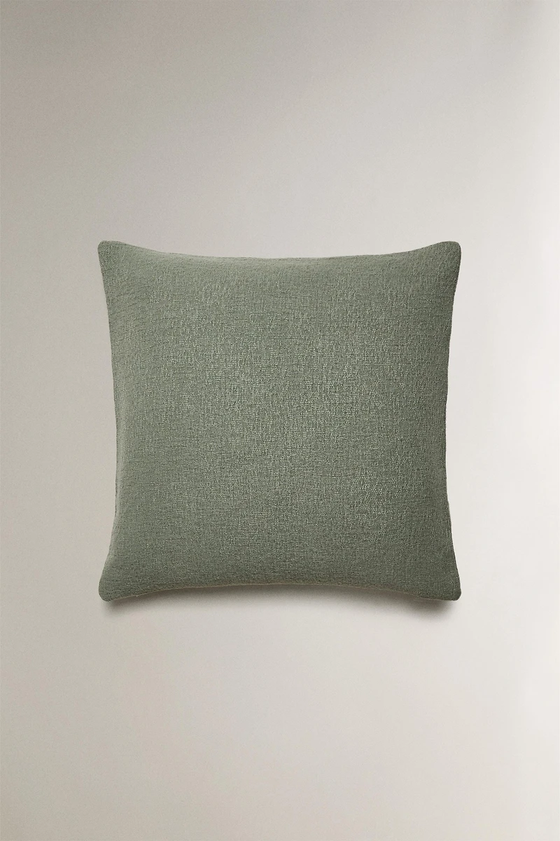 TEXTURED THROW PILLOW COVER