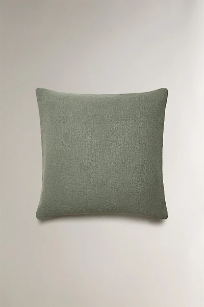 TEXTURED THROW PILLOW COVER