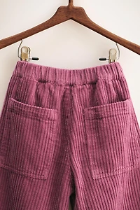 ZARA TIMELESS - CORDUROY BALLOON PANTS