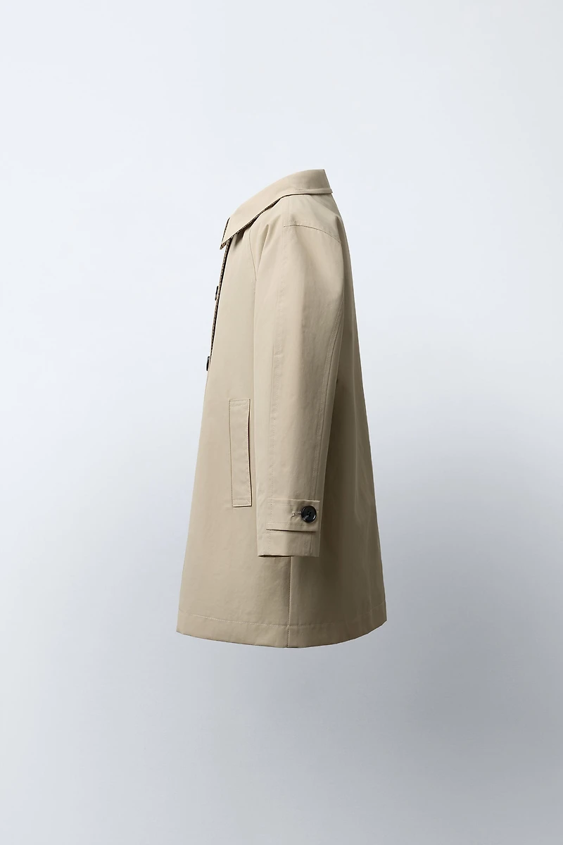 WATER REPELLENT LONG TRENCH COAT BENSIMON ® X ZARA