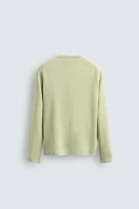 100% HEMP HENLEY JUMPER