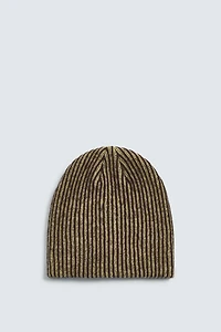 BONNET BEANIE AVEC LAINE AARON LEVINE X ZARA