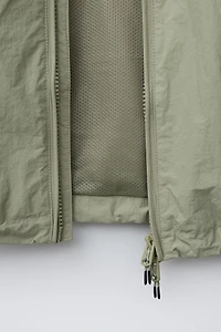 HOODED WATER REPELLENT RAINCOAT