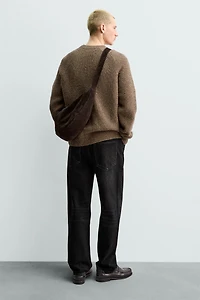 LEATHER SHOULDER BAG