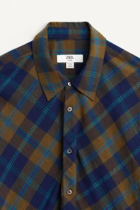 LIMITED EDITION FLOWY PLAID SHIRT