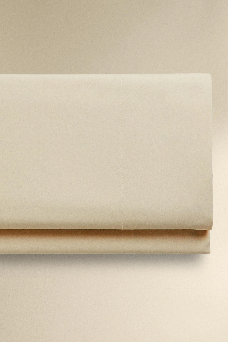PERCALE COTTON FLAT SHEET ( THREAD COUNT