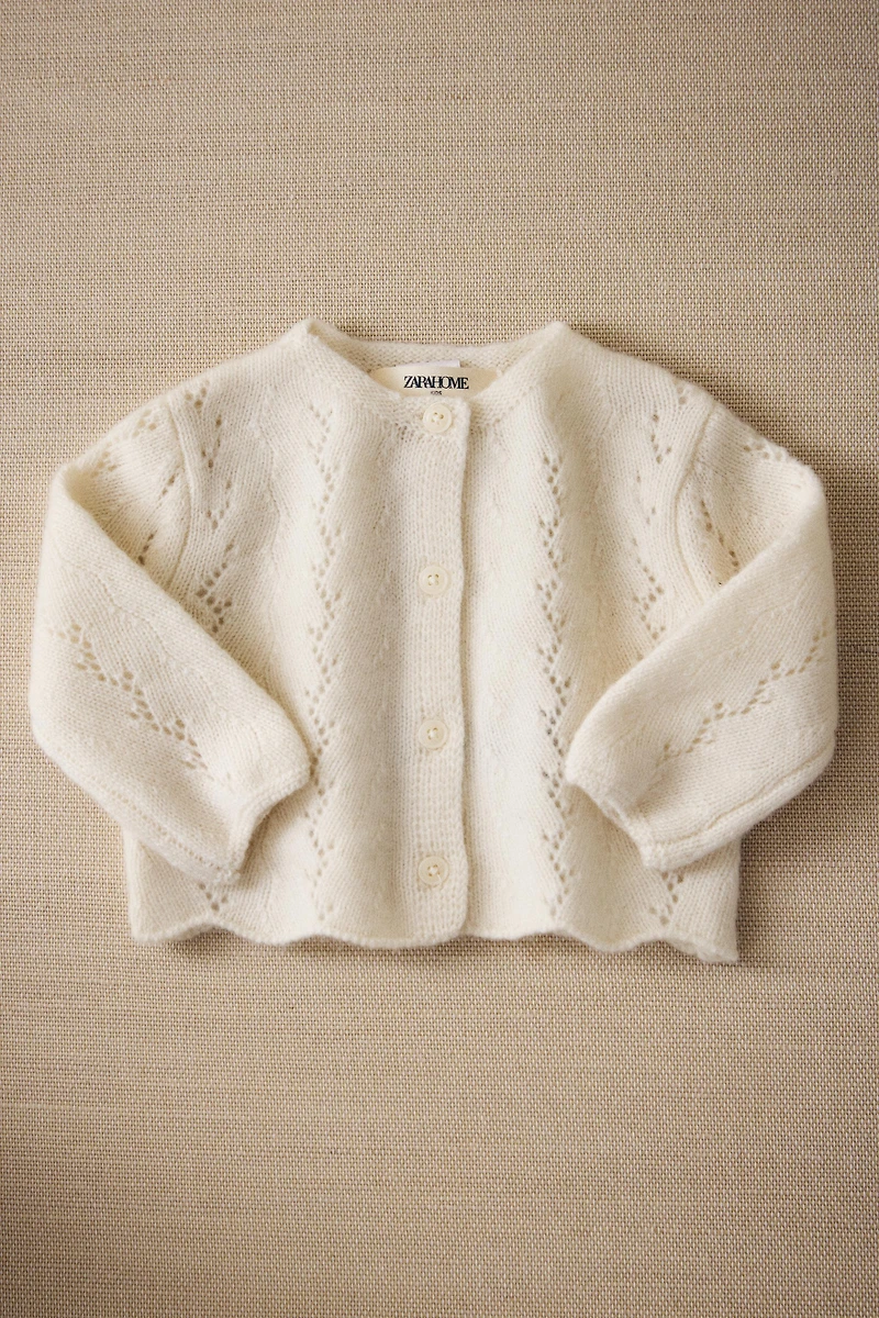 CASHMERE BABY CARDIGAN