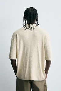 CHEMISE EN MAILLE IRRÉGULIÈRE
