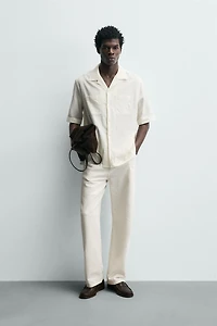 COTTON - LINEN SHIRT