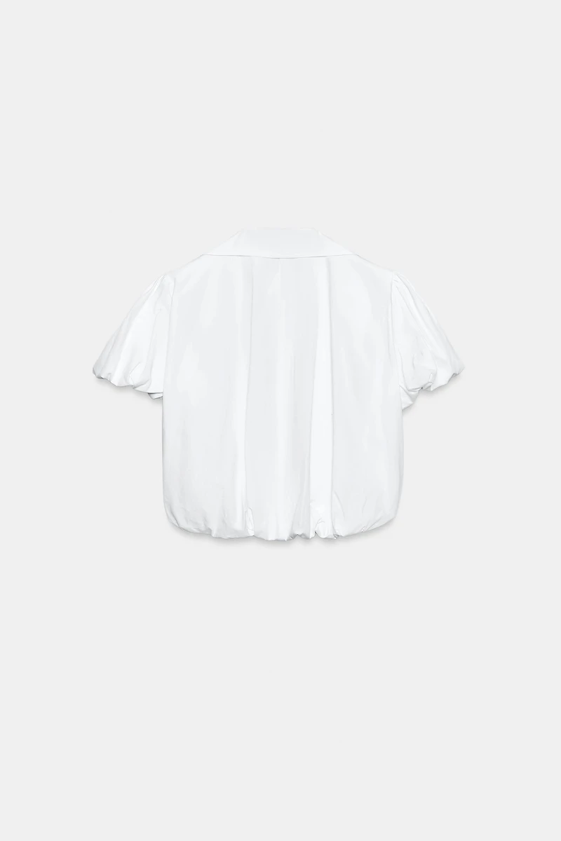 SHORT SLEEVE BALLOON SHIRT