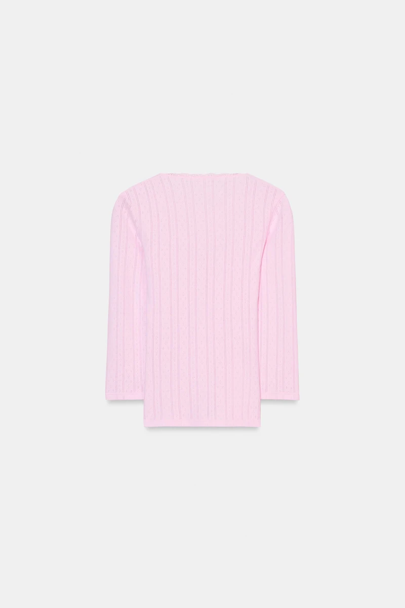 T-SHIRT POINTELLE
