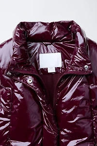SHINY PUFFER VEST