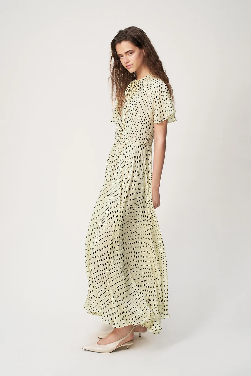 POLKA DOT DRESS - THE ITEM ZARA WOMAN