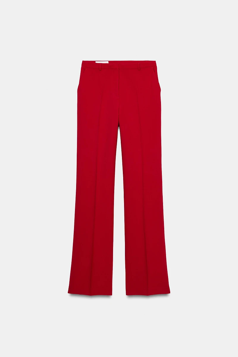 PANTALON DROIT TAILLE HAUTE