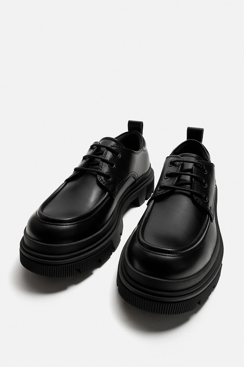 THICK SOLE WELTED SHOES