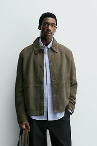 SUEDE LEATHER JACKET