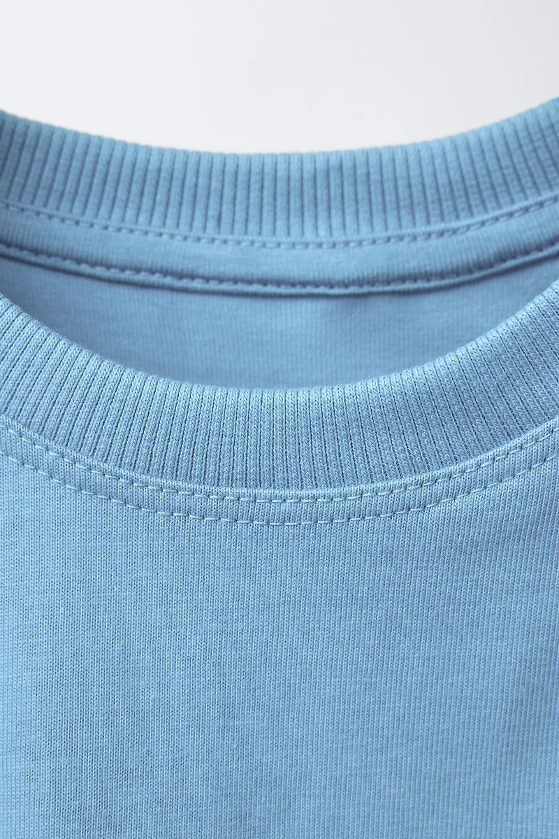 PLAIN POCKET T-SHIRT