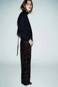 DRAPED CHAIN BODYSUIT