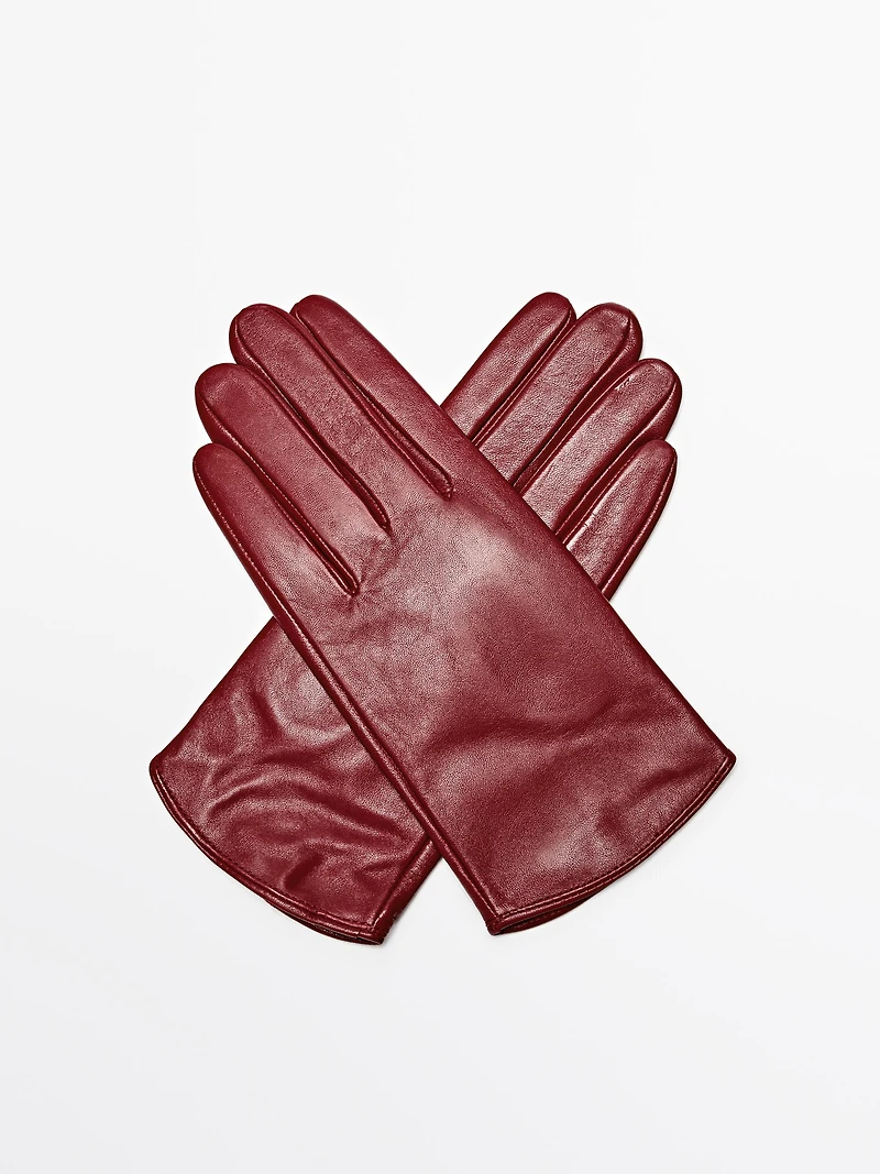 Gants en cuir nappa