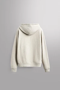 RELAXED FIT HOODIE SWEATSHIRT