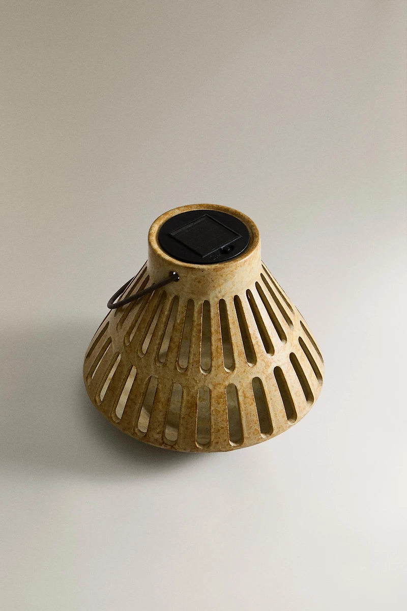 CERAMIC SOLAR LANTERN