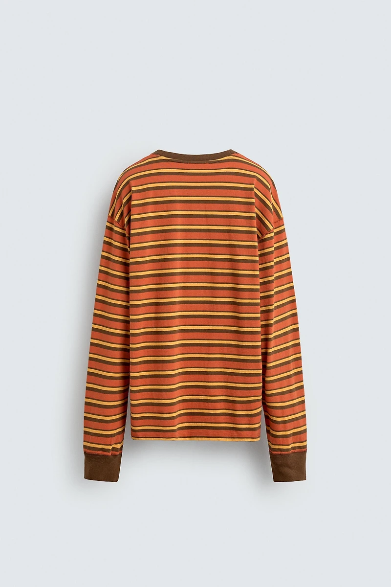 T-SHIRT RAYÉ À PIÈCE HARRY LAMBERT FOR ZARA X DISNEY