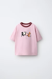 MICKEY MOUSE © DISNEY EMBROIDERED AND PRINTED T-SHIRT