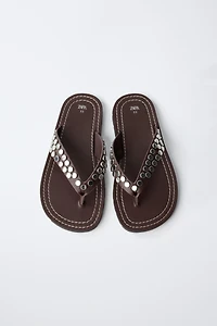 STUDDED SANDALS