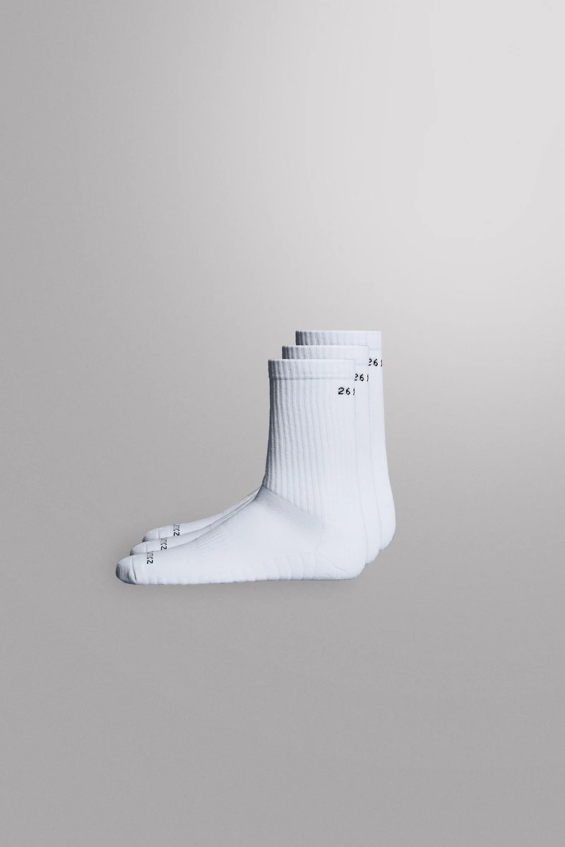 LOT DE TROIS PAIRES CHAUSSETTES D'ENTRAÎNEMENT
