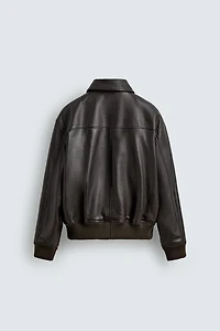 LEATHER POCKET JACKET
