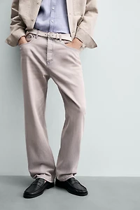 RELAXED ANKLE FIT JEANS