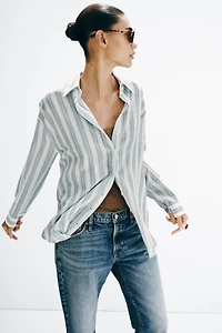 STRIPED VOLUME SHIRT