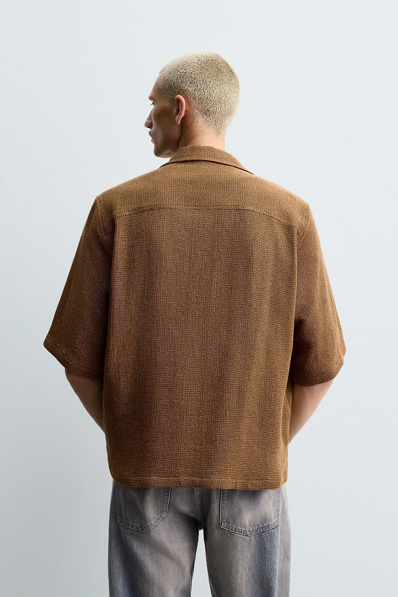 TEXTURED SHIRT