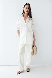 100% cotton poplin shirt