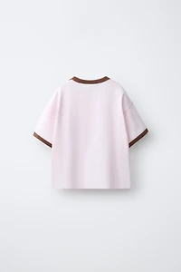 SISSEL EDELBO X ZARA KIDS EMBROIDERED TIGER T-SHIRT
