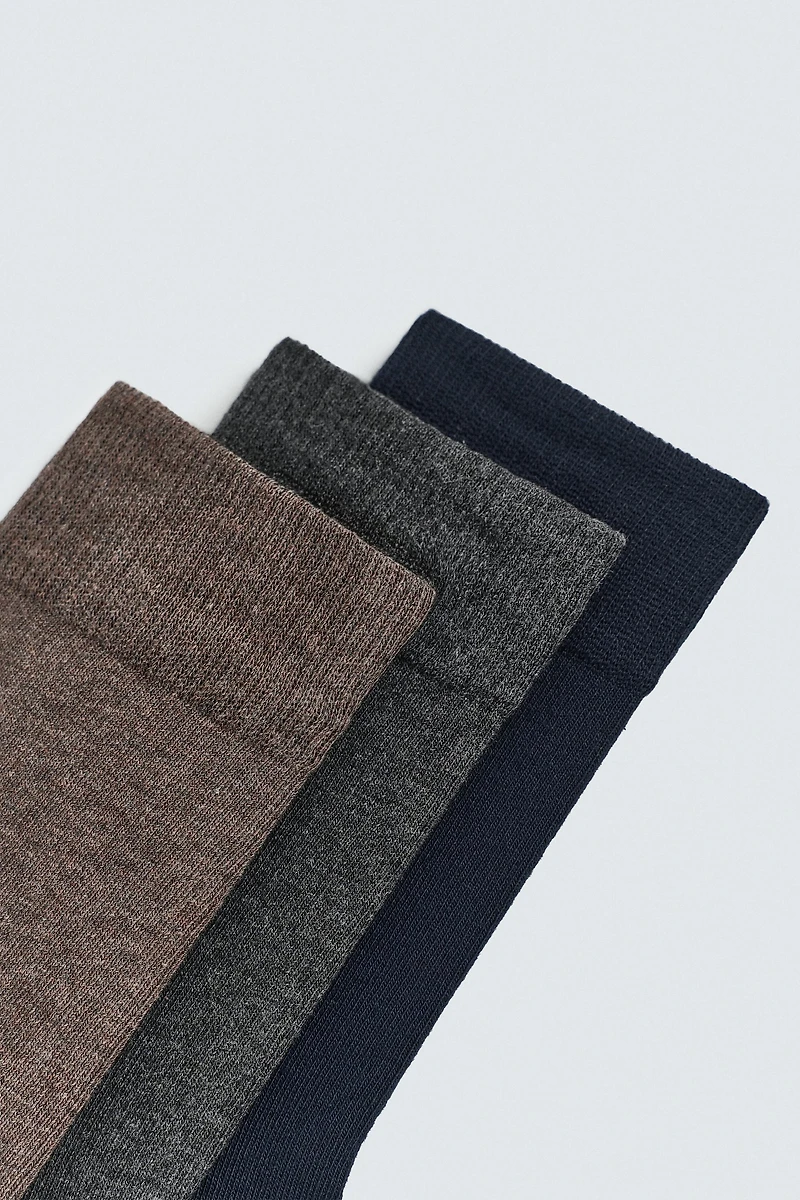 LIGHTWEIGHT STRUCTURE SOCKS 3-PACK