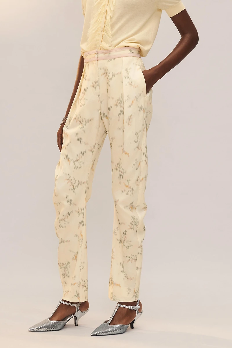 LIMITED EDITION FLORAL PRINT PANTS